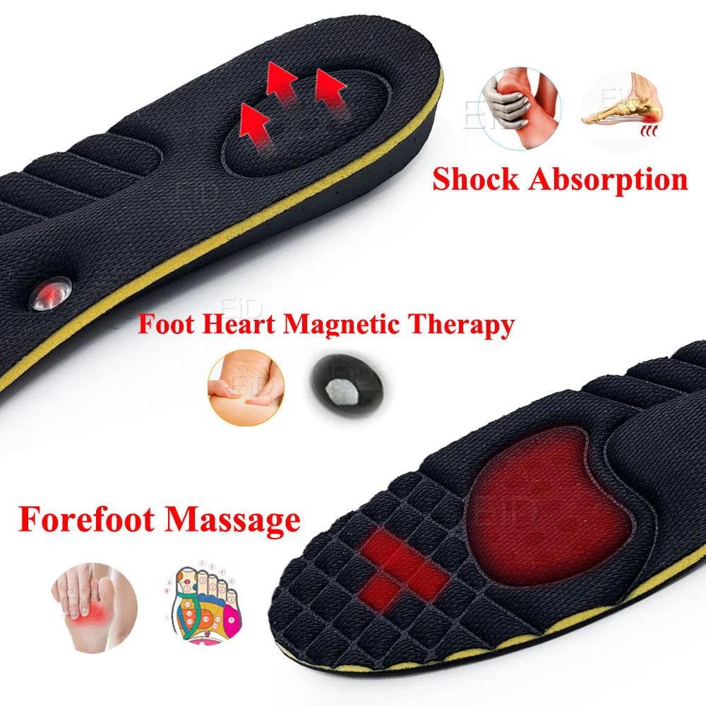 EiD Arch Support Magnet Erhöhen Sie die Höhe Einlegesohlen für unsichtbare Massage Lift Elevator Männer Frauen Schuhe Pads 2-5CM Up Heighten Lift – Detail 24