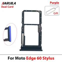 SIM Card Tray Holder Adapter Replacement Accessory (Edge 60Stylus Purple)