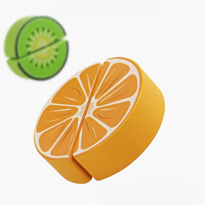 Simulation Kitchen Pretend Toy Wooden Classic Game Educational Toy For Children Kids Gift Cutting Fruit Vegetable Food Set