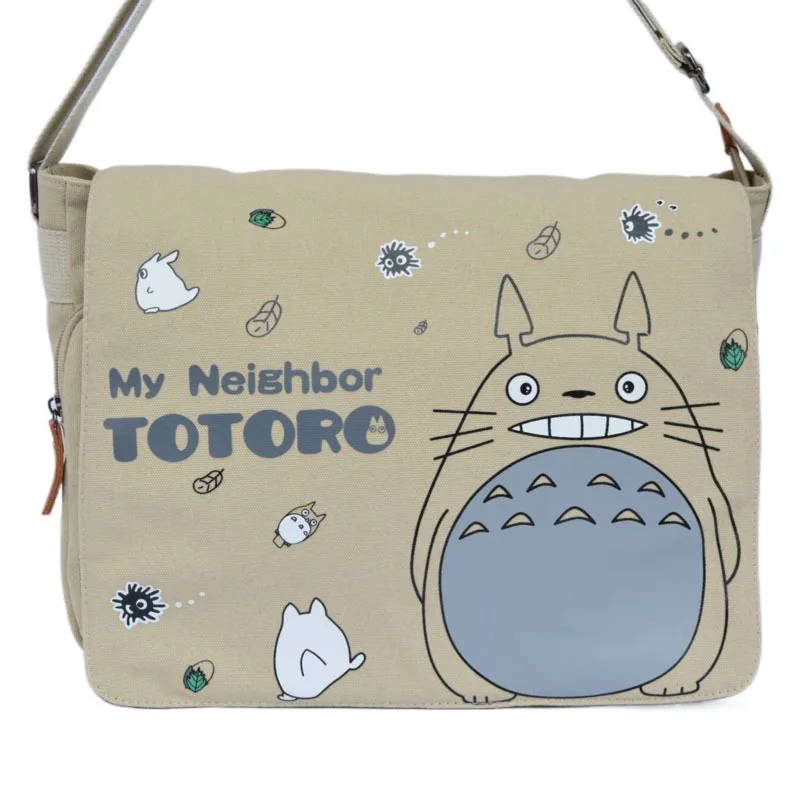 

My Neighbor Totoro Anime Crossbody Satchel Messenger Canvas School Shoulder Bag
