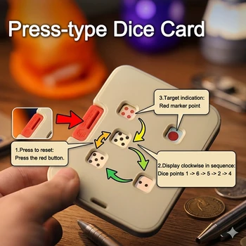 Dadi a pressione per giochi di carte, divertenti custodie per dadi, forniture per giochi di società, bomboniere e regali