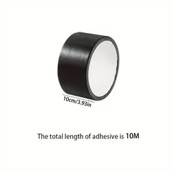 Durable Black Cloth Adhesive Tape for Leather and Cushion Repair (10cmX10m)