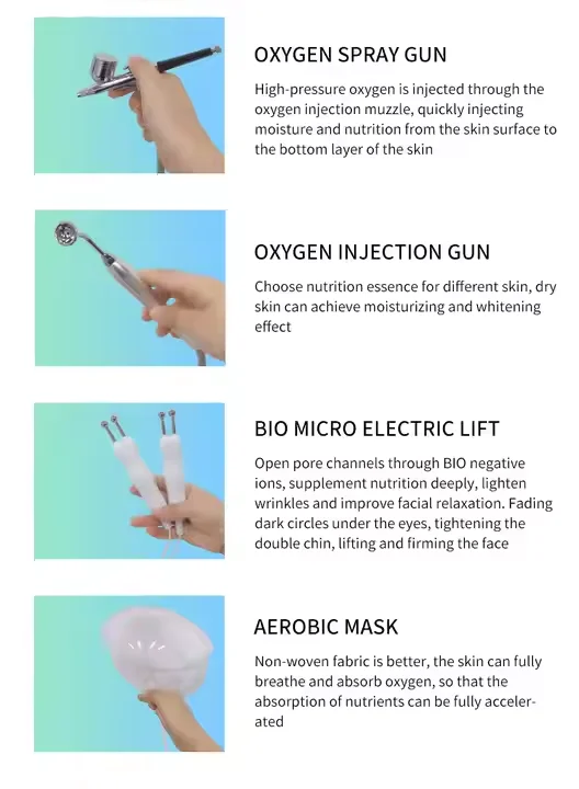 Face Cleaning Oxygen Infusion Jet Peel Facial Beauty Spa Skin Care Water dermabrasion Aqua Salon Hydro Facial Mask Machine