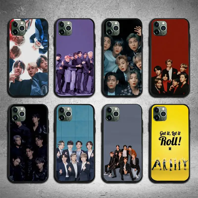 B-T-S-Bangtan-Boys чехол для телефона Iphone 11 12 13 Pro Max 5s 6s 7 8 Plus X Xr Xs Se 2020 Mini |