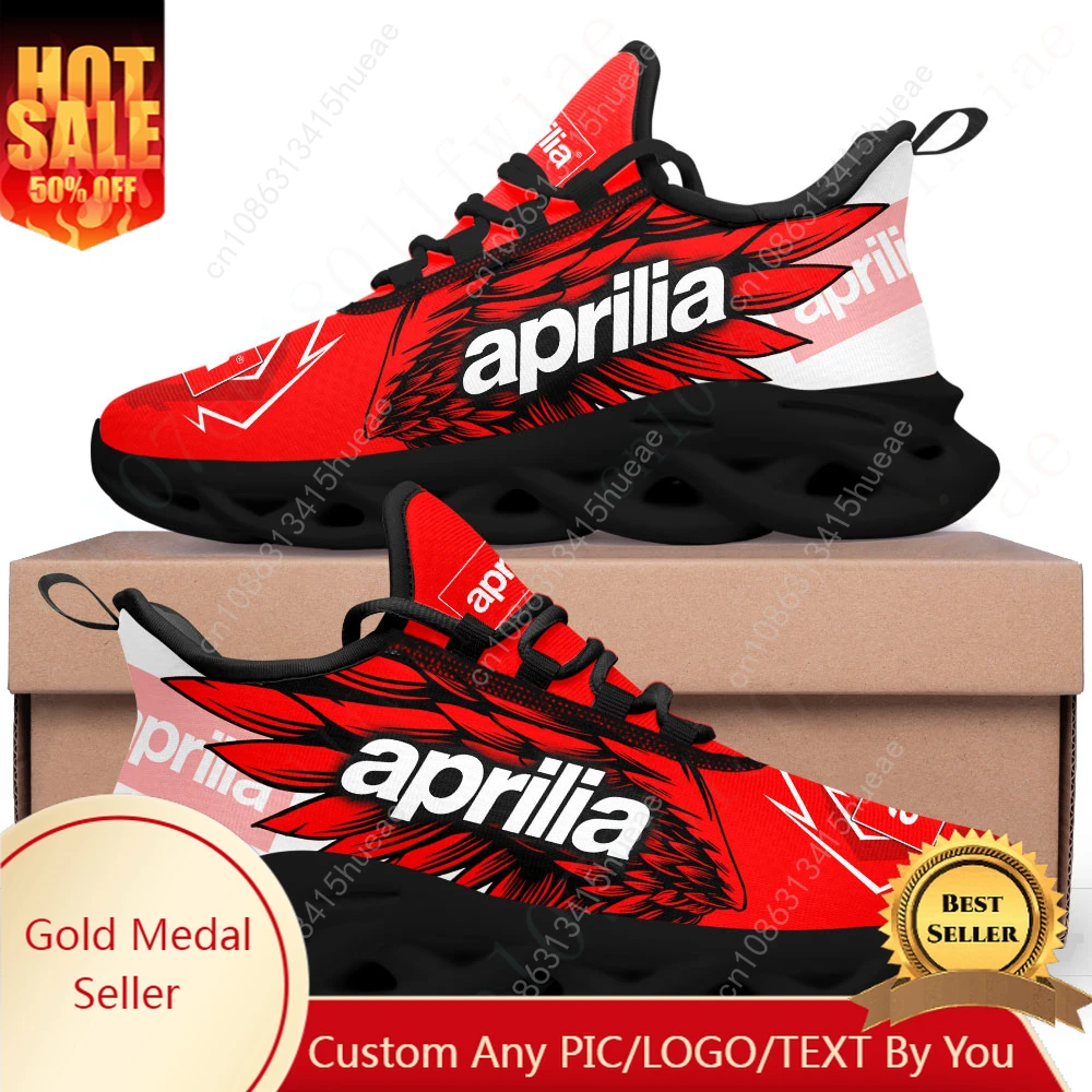 

Aprilia Sports Shoes For Men Big Size Comfortable Men's Sneakers Casual Walking Shoes Unisex Tennis Lightweight Male Sneakers