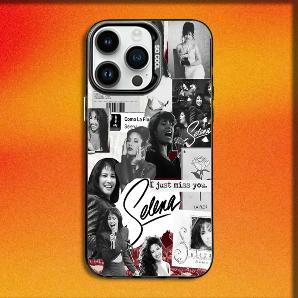 S-Selena Quintanilla Perez Phone Case For iPhone 16,15,14,13,12,11