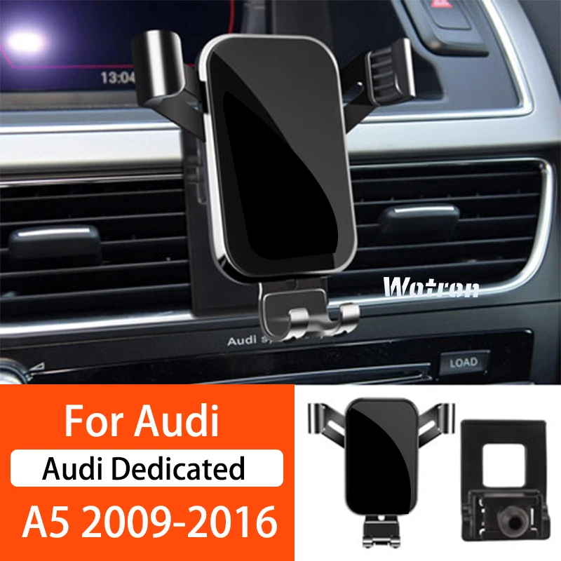 Car Phone Holder For Audi A5 2009 2022 360 Degree Rotating GPS