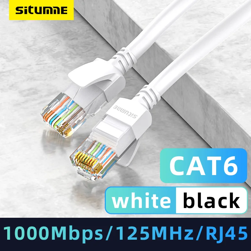 

Ethernet Cable Cat6 Gigabit High Speed 1000Mbps Internet Cable RJ45 Shielded Network LAN Cord for PC PS5 PS4 PS3 Xbox office