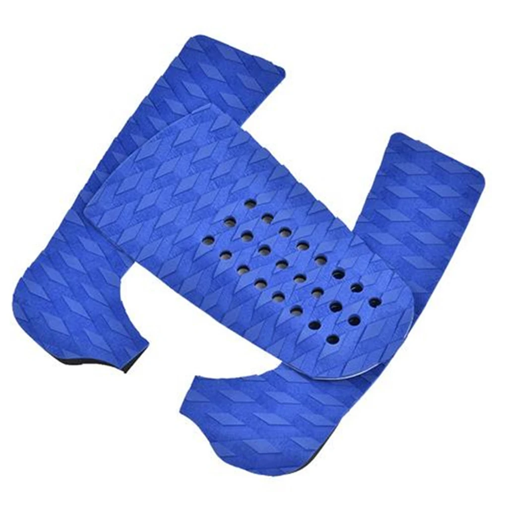 3pcs Surfboard Traction Pad Stomp Pad Surfboard Non slip EVA Tail Mat