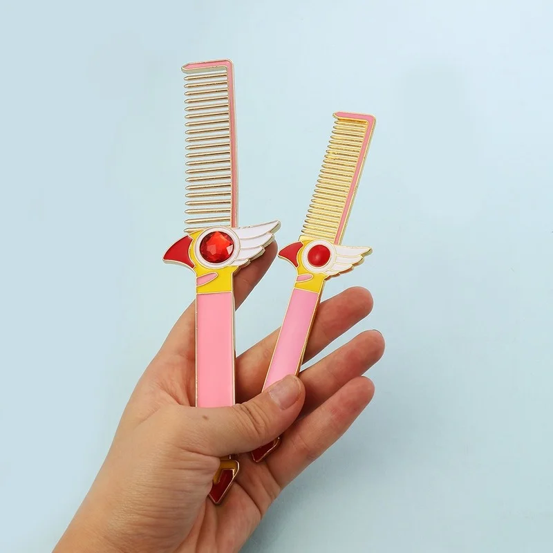 Hot Cartoon Cute Pink Anime Comb for Kid Children Student Girls Big Small Long Handle Detangling Comb Hair Accesories Hair Tools chainsaws parts primer bulb garden power tools accesories for homelite for husqvarna 455 for poulan high quality