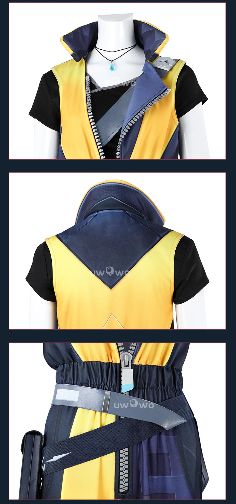 Game Valorant Waylayy Cosplay Kostüm Halloween Anzug XS-3XL 5