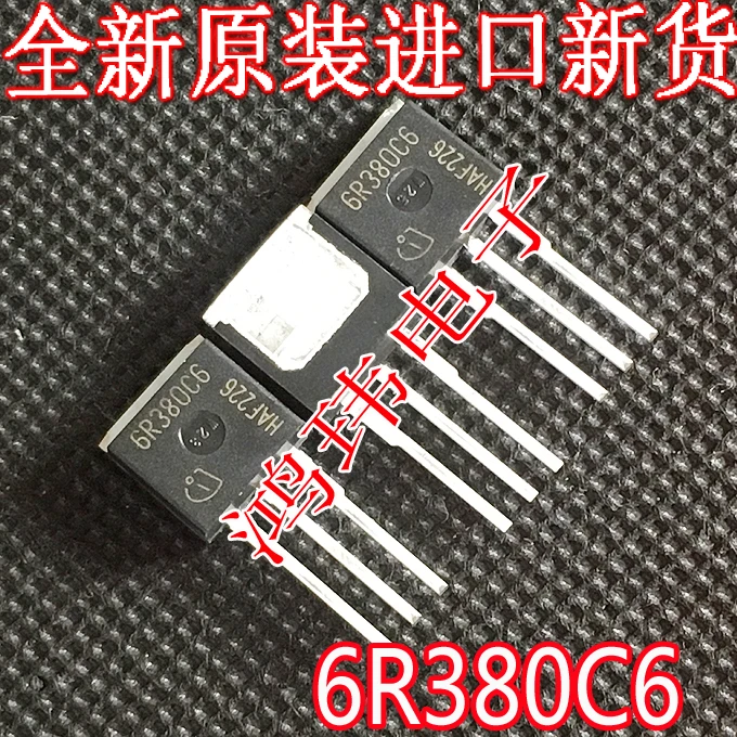 

Бесплатная доставка 6R380C6 TO-262 IPI6R380C6 10 шт.