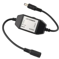 LED Dimmer Switch Brightness Adjust Controller Single Color LED Dimmer Strip Light DC 12V 24V LED Dimmer Black White - Image 3