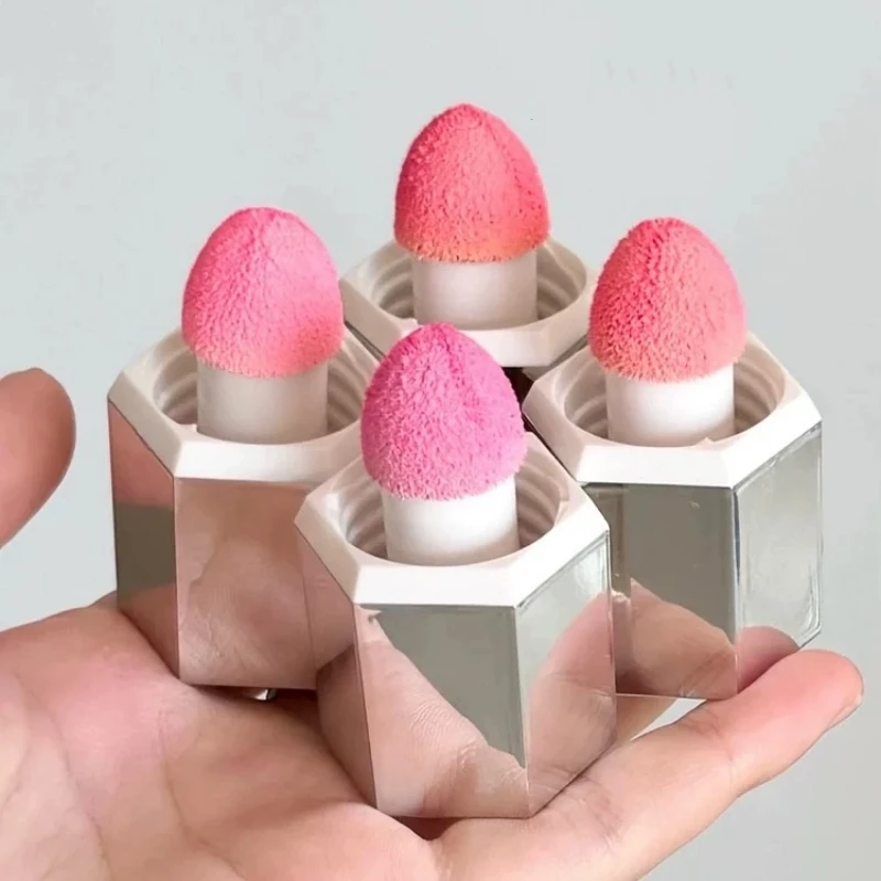 AZTK Jello Pink Color Liquid Blusher Rendering Moisturizing Beauty Smooth Velvet Matte Pink Blusher Natural Easy To Smudge