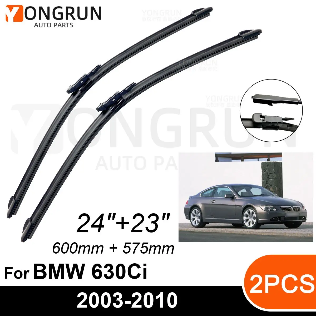 

Стеклоочистители для BMW 630Ci 630i 650i M6 E63 E64 2003-2010