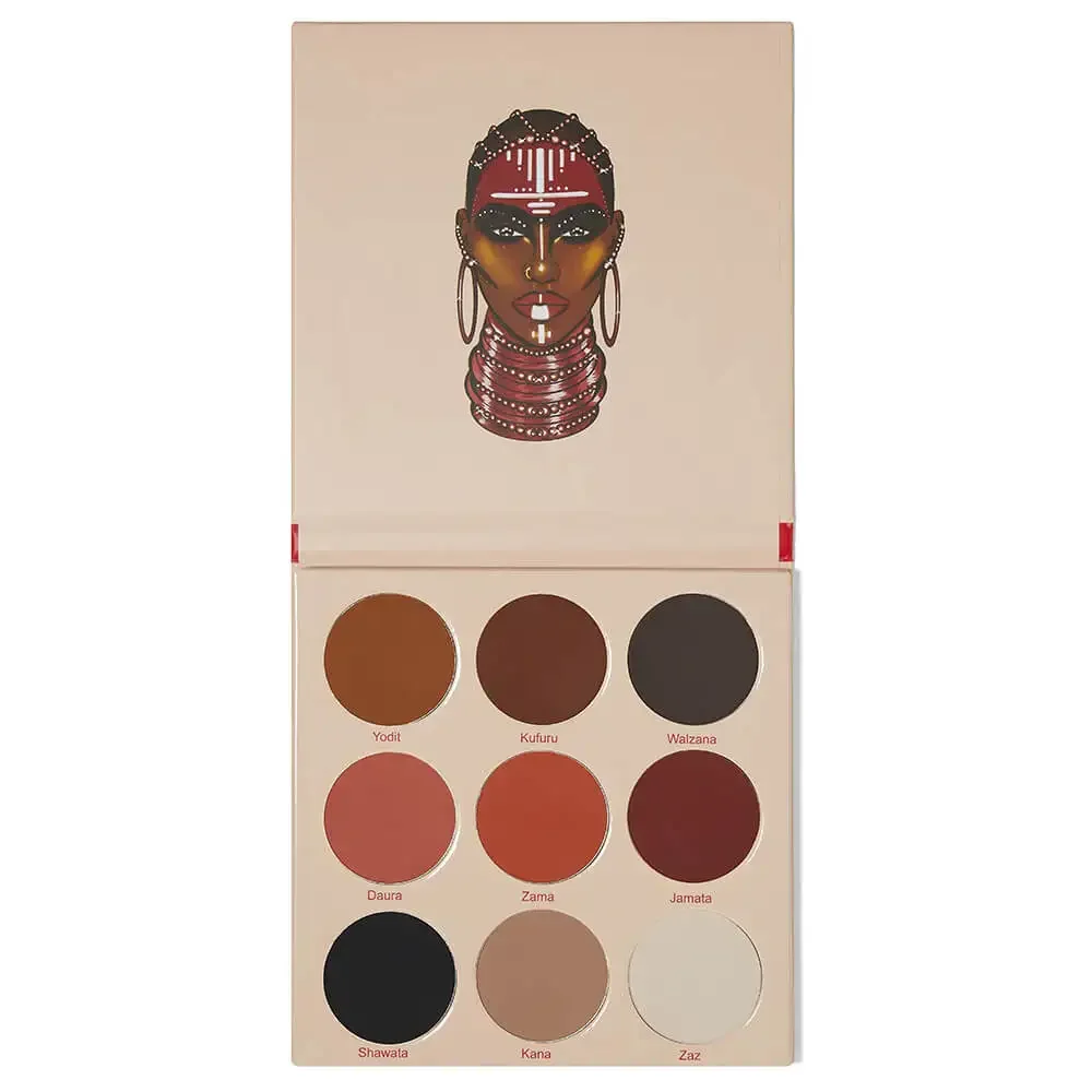 9 Colors Eyeshadow Palette Makeup Set High Pigmented Makeup Palette Matte And Shimmer Colors Eyeshadow