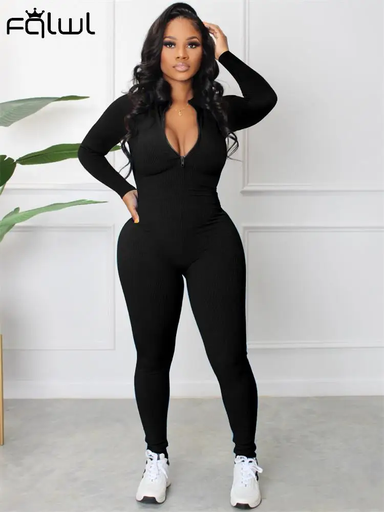 Long Sleeve Trousers Stacked Jumpsuit Bodycon Sexy Streetwear Casual Y2k  Rompers Club Outfits Autumn Winter Free Shipping - Jumpsuits - AliExpress