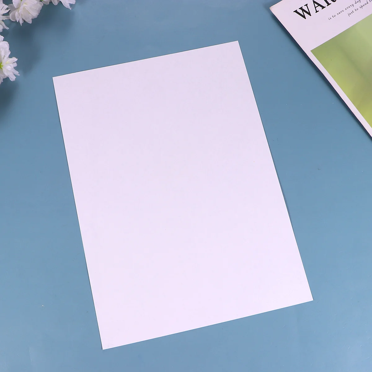 

100 Sheets White A4 Release Paper Hand Account Anti-adhesive Paper Anti-stick Isolation Paper Double-sided Blank Release Paper