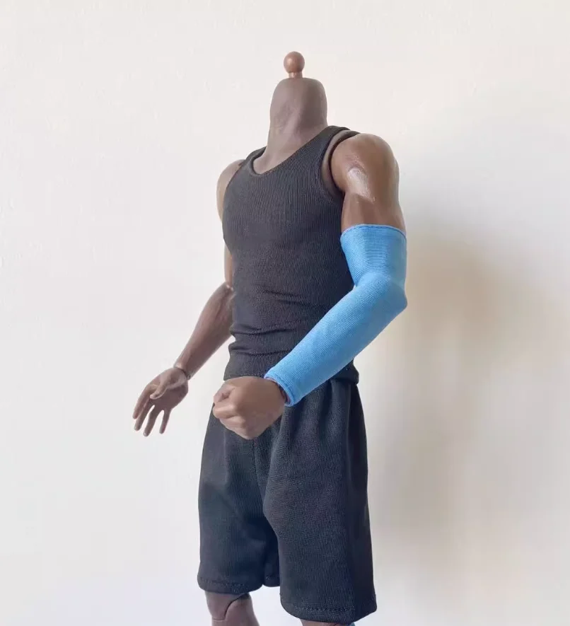 1/6 Scale Soldier Light Blue Arm Protection Model for 12'' male(7cm)