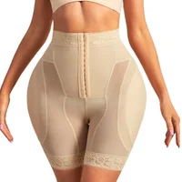 Femmes Shapewear taille haute Shorts bout à bout hanche Pad Shorts rehausseur de hanche corps Shaper Shorts taille formateur ventre contrôle culotte 4