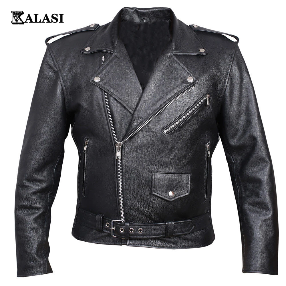 LeatherJacketSlimFitStandCollarPUJacketMaleAntiwind