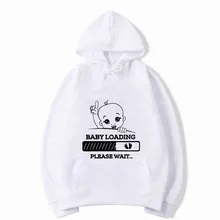 

Women Sweatshirt Pregnant Maternity Hoodie Women Cute 2022 Baby loading clothes Ulzzang Kawaii Hoodies Pregnancy streetwear