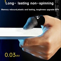 2 Pcs Mobile Game Fingertip Gloves Sweatproof Anti-slip Touch Screen Finger Sleeve Breathable Gaming Fingertip Cover For Gamer - Image 6