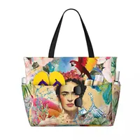 Large travel bag, waterproof beach bag, Like F-Frida Pool, gym tote or camping bag 1