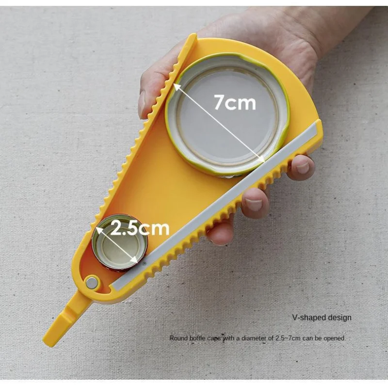 

Japanese Beer Bottle Opener, Multi-Functional Can Opener, Manual Unscrewing Capper, Jam Jar Opener, Home