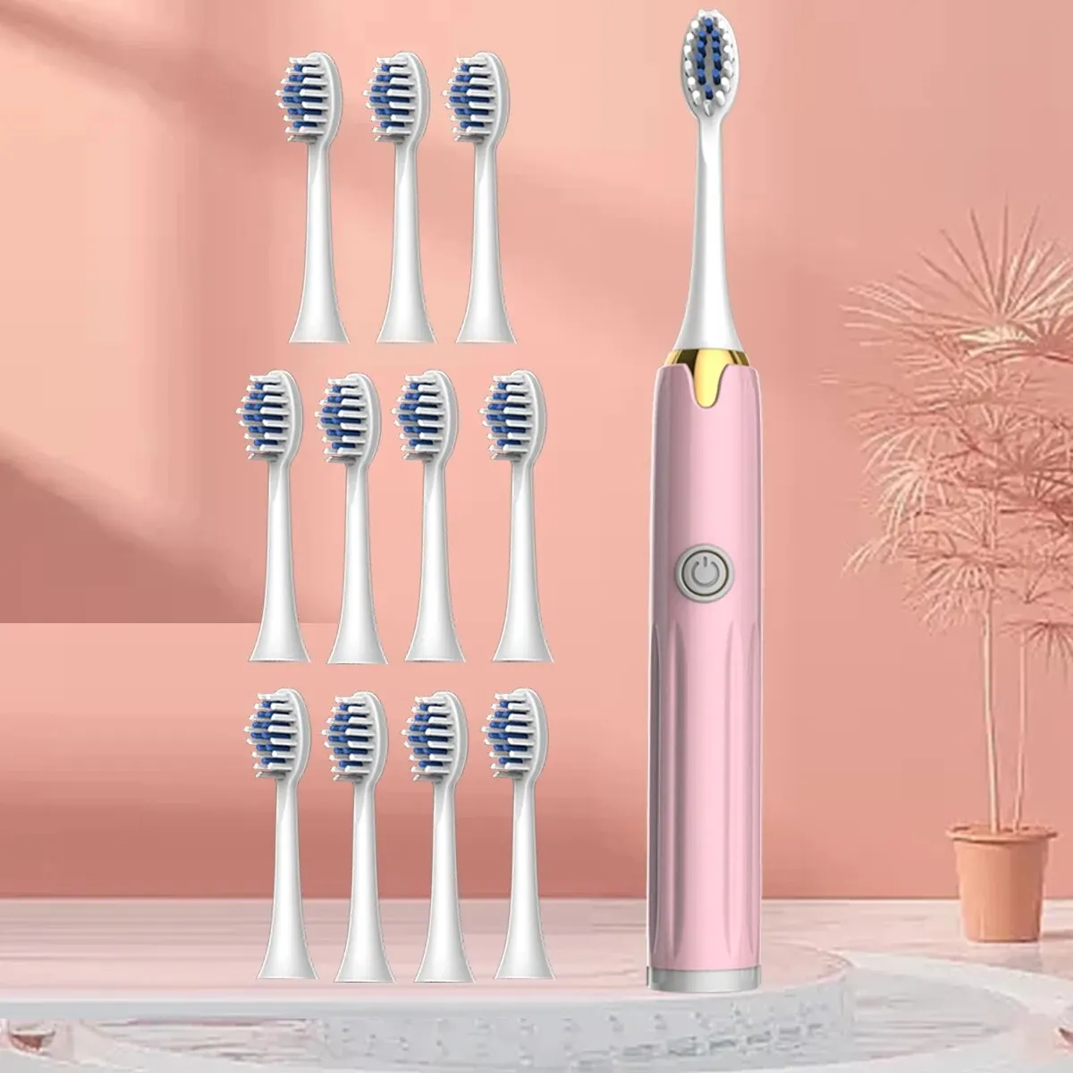 Adult Electric Toothbrush B1 Smart Brushing IPX7 Waterproof Replaceable Brush Head adult electric toothbrush