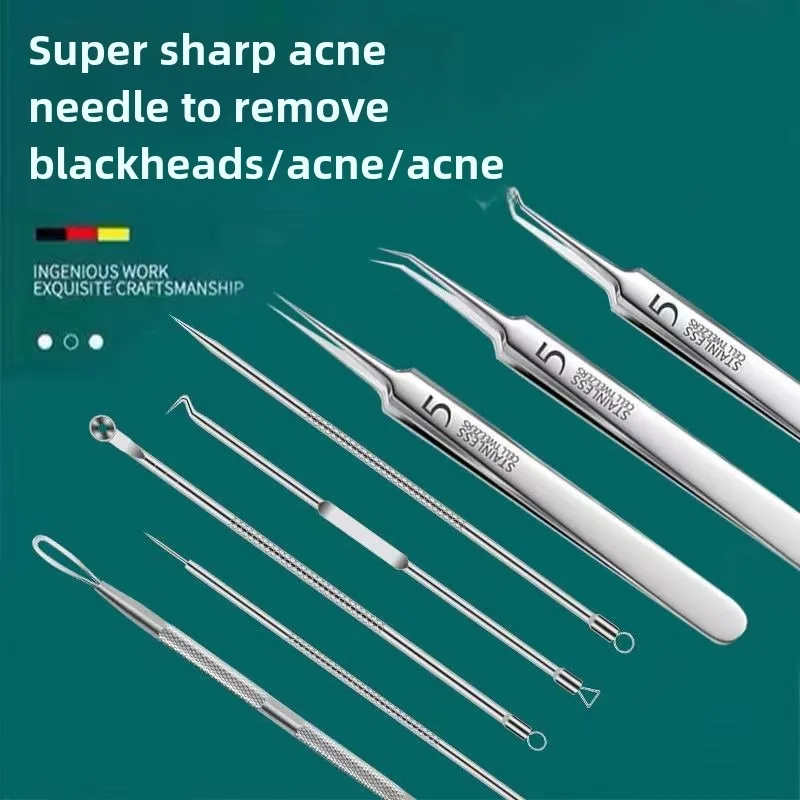 Cell clips to blackheads close acne needle beauty salon-specific pick-and-clean acne-specific tool kit