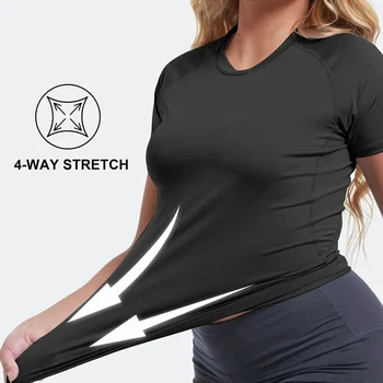 Women’s Short Sleeve Compression Top 4