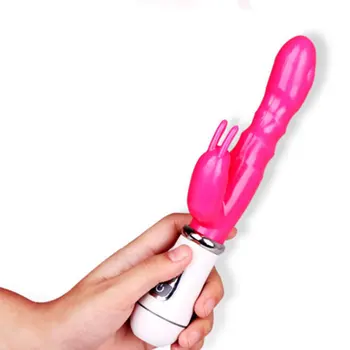 Huge Big Rabbit Vibrator Electric Rod Female Masturbator Realistic Dildo For Women Sex Toys Low Noise For Adults 18 3