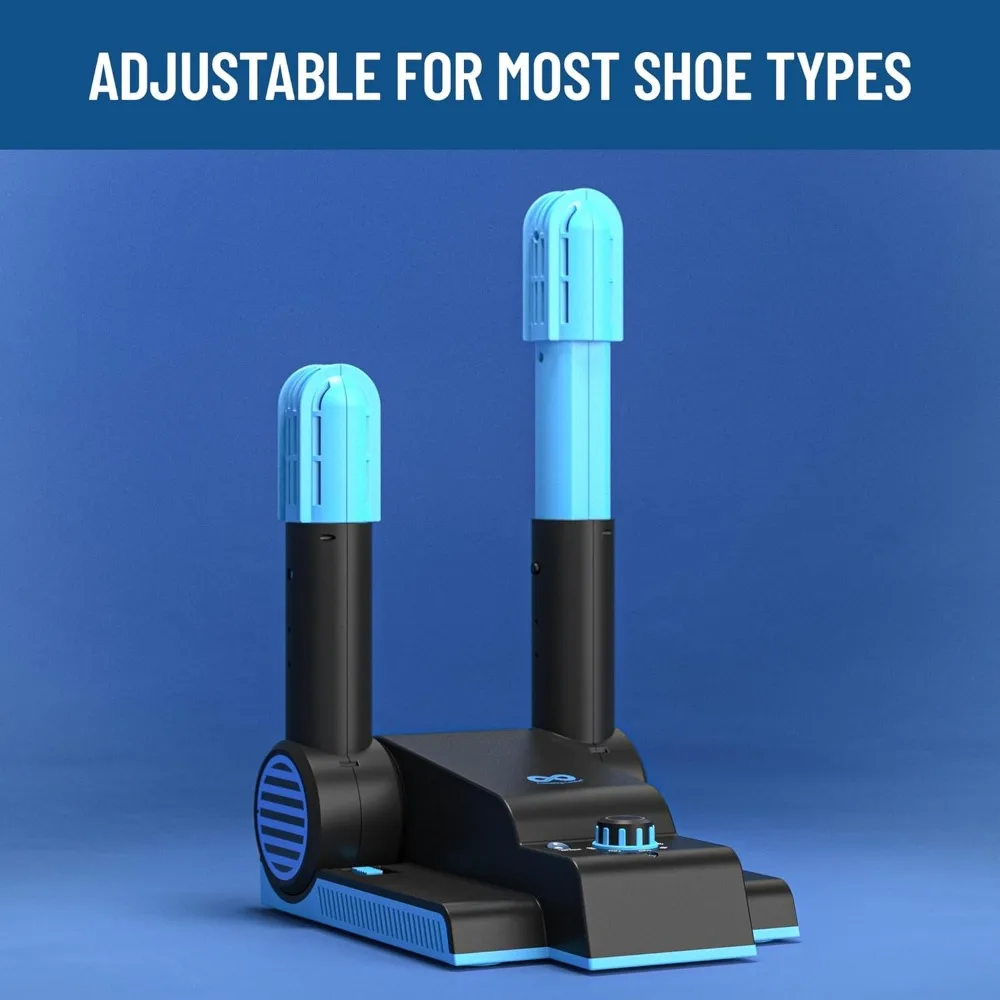 Foldable & Compact Boot Dryer & Boot Warmer with Timer, Fast 2-Hour Drying, Quiet Operation, Heavy-Duty Shoe Dryer–2 Tube Design 6