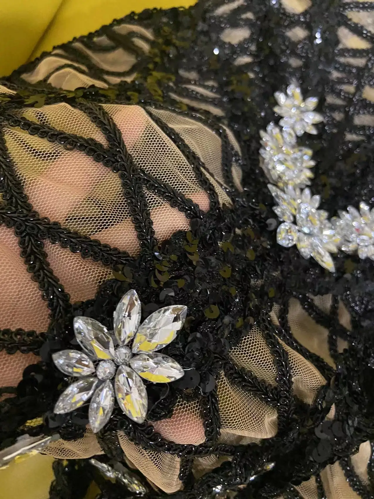 Rhinestones Sequins Bodycon Short Dress for Women Party Birthday Show Stage Wear Dance Dress Rhinestones Dress Women Dance Costume Stage Performance Costume Sexy Evening Dress