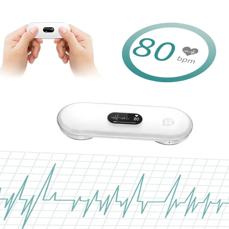 Portability Bluetooth ECG monitor medical electrocardiograph heart rate ECG monitor measuring instrument contec