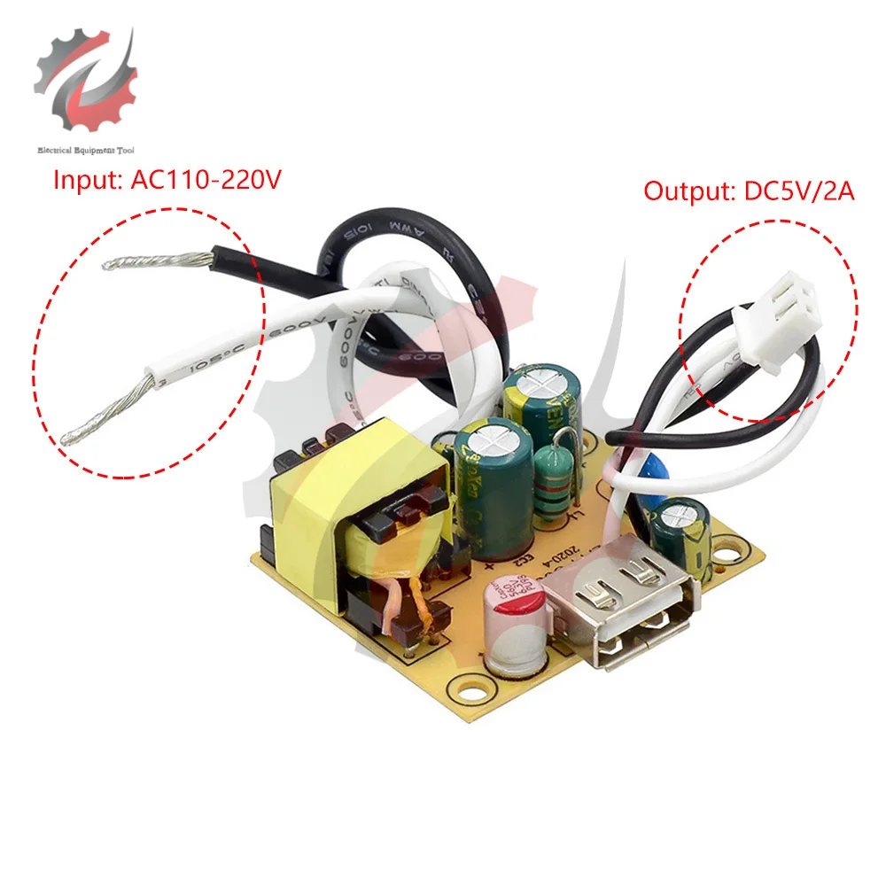 Modulo Di Alimentazione Isolato Ac-Dc Scheda Driver Ac 110-220V Al Modulo Di Alimentazione Step Down Dc5V/2A