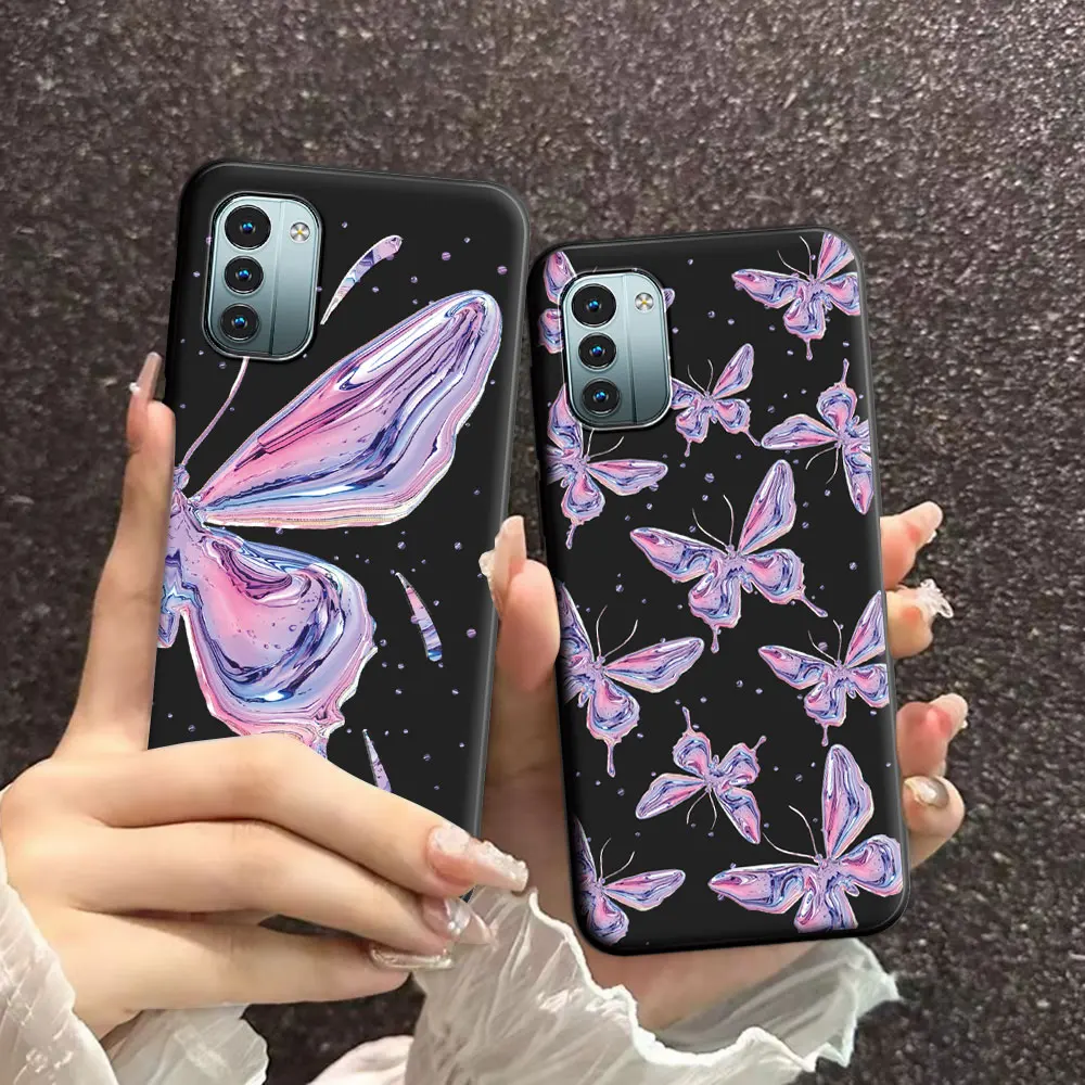 Floral Soft Silicone TPU Phone Case – Stylish Protective Back Cover