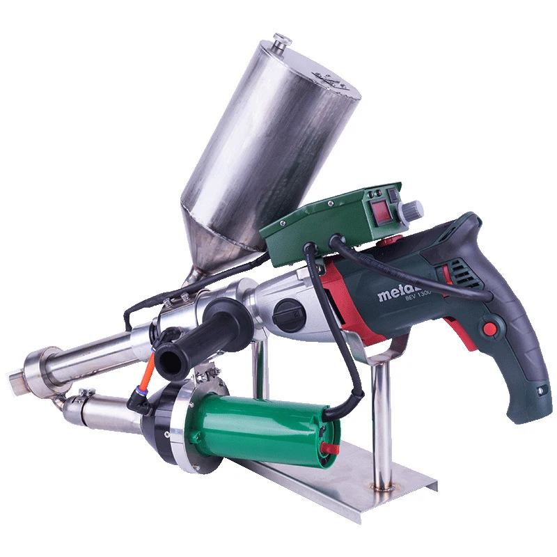 Plastic pellet extruder gun hopper welding gun granules extrusion welder machine hot air plastic welder LST-620 6