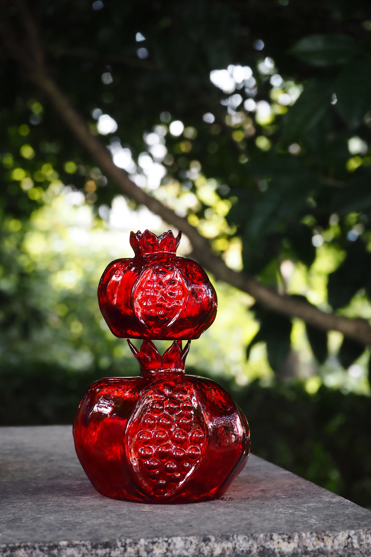 Home Decor Vase Bud Vase Creative Pomegranate Vase Flower Arrangement Jar Hydroponic Vessel Tableware Storage Glass Vase 5