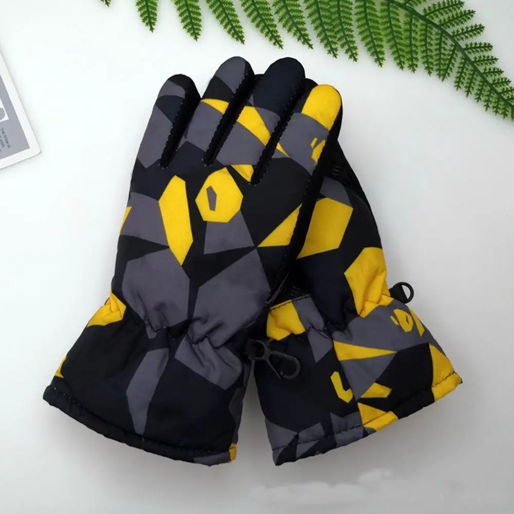 New Children Kids Winter Snow Warm Gloves Boy Girls Ski Snowboard Windproof Waterproof Thicken Keep Warm Winter Must 3