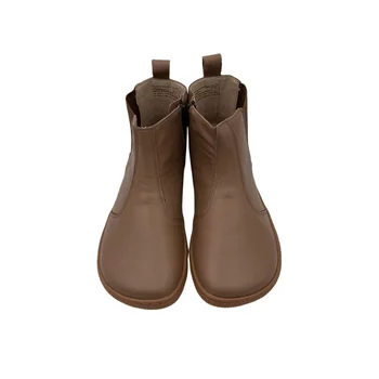 Tipsietoes Chelsea Barefoot Autumn Spring Boots With Leather Linning Inside For Women Zero Drop Sole Light Weight Wider Toe Box 1