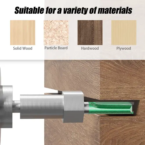 3mm-20mm Diameter 8mm Shank Straight Bit Tungsten Carbide Single Double Flute Router Bit Wood Milling Cutter For Woodwork Tool - Image 2