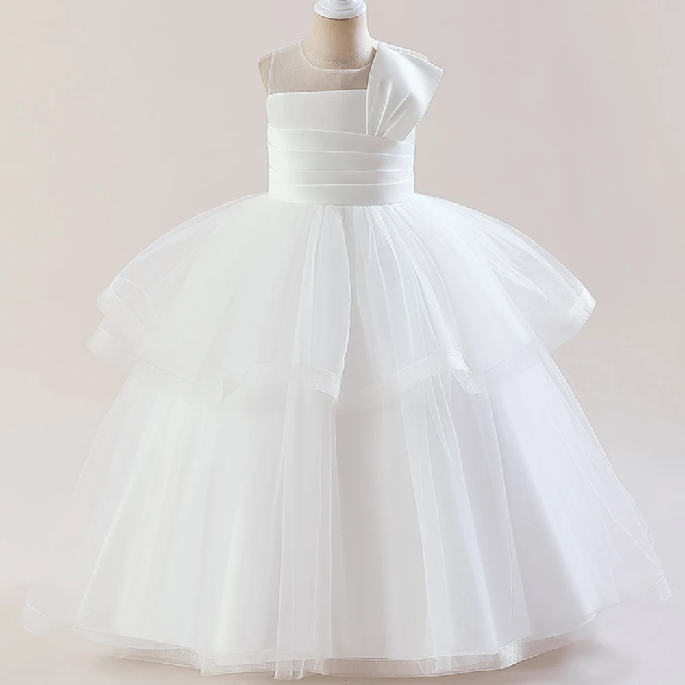 Girls Christmas Dress Flower Bridesmaid Children Princess Clothes Long Party Gowns Pageant Prom Communion Vestidos 13 14 Years