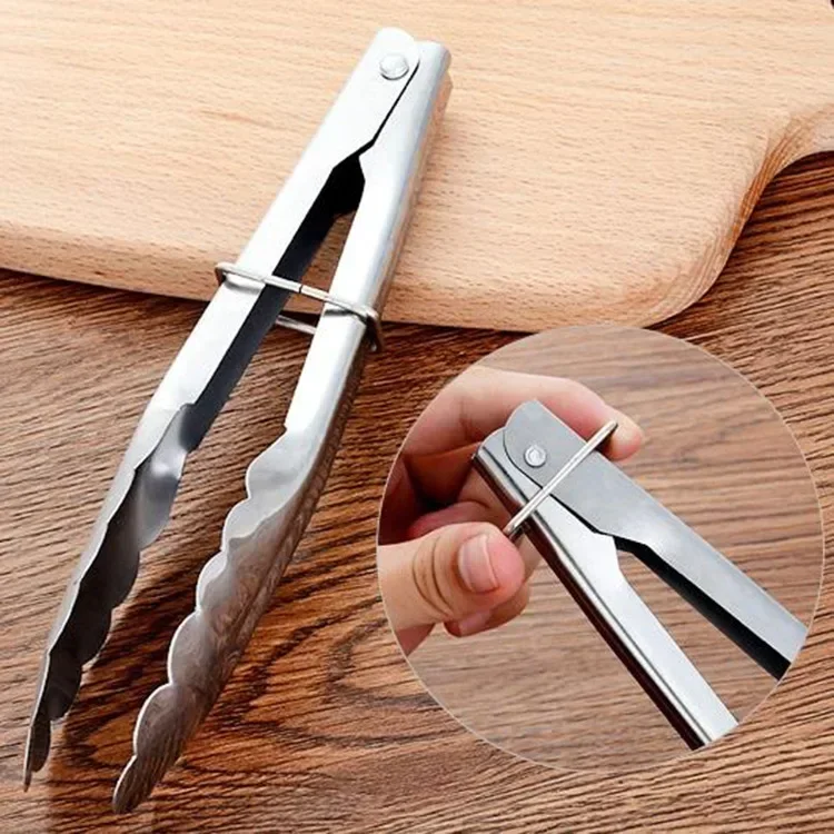 Meat Kitchen Food Tongs Barbecue Cooking Bbq Tools Clip Long Handle Utensils Hot Bread Jig Grill Clamp food tongs