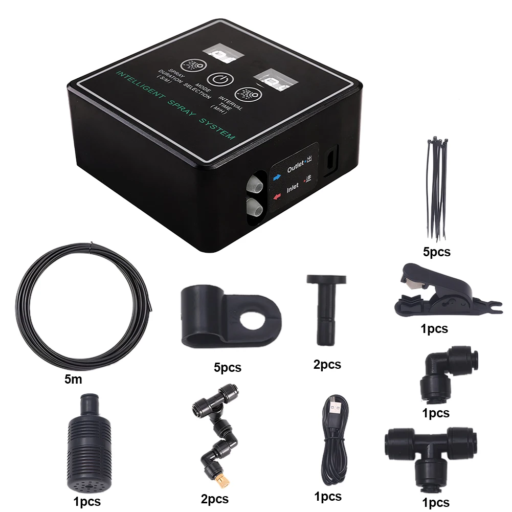 Description Picture 6 of itemReptile Humidifiers with Timer Automatic Reptile Mister Reptile Misting System for Terrariums Amphibian Lizard Snake Frog Plants