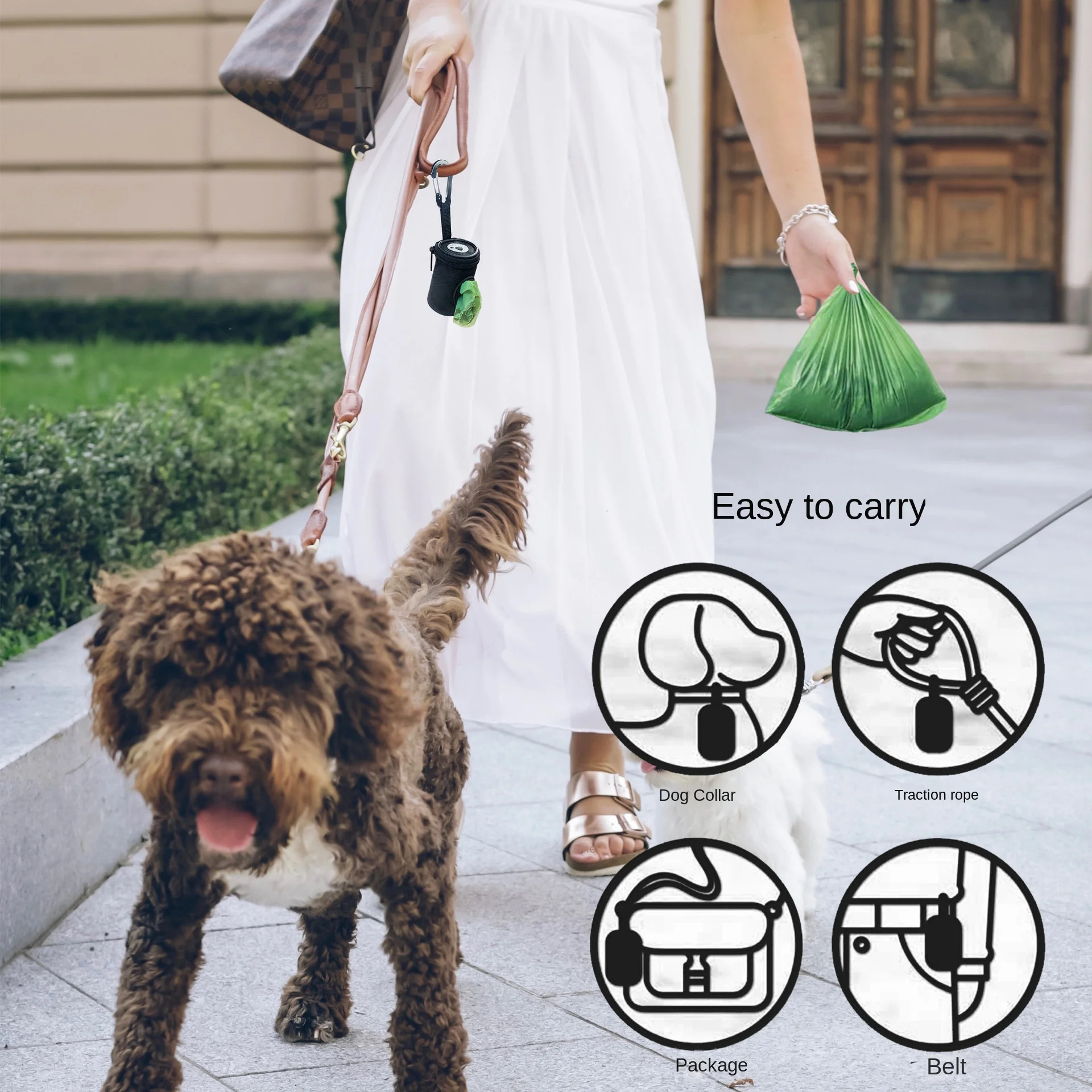 Pet poop bags dog poop bags pet poop bag holder dog bag holder for pet dog
