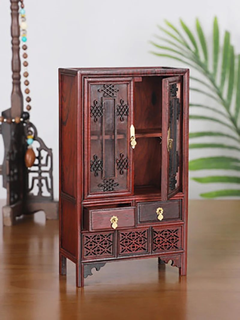 Mini Wooden Furniture Accessories, Table Chair Cabinet, Home Outdoor Decoration, Model Living Room Scene, Christmas Craft Disp