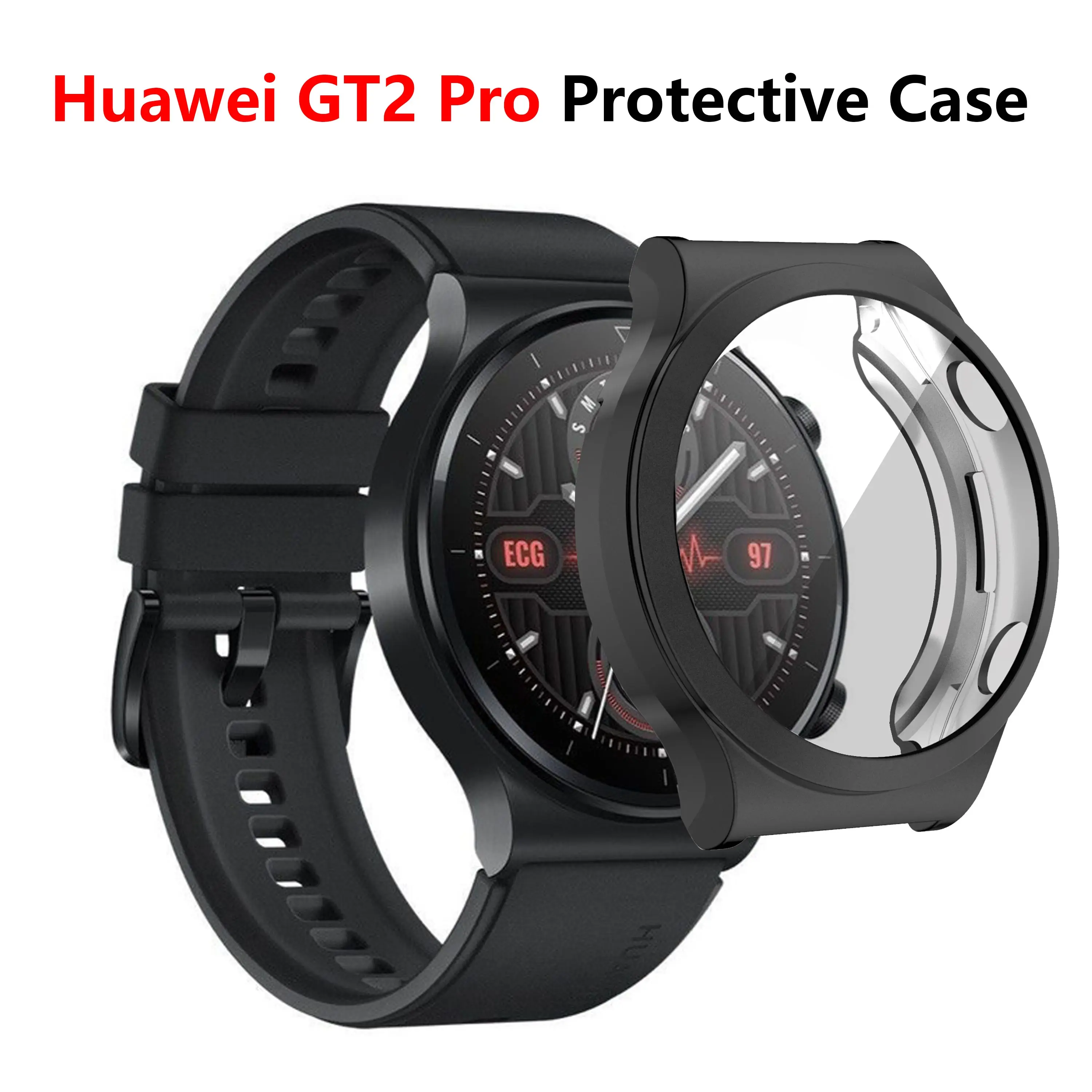 Custodia In Tpu Per Huawei Watch Gt 2 Pro Smartwatch Gt2 Pro Custodia Protettiva Per Schermo A Tutto Tondo Per Huawei Gt2 Pro Custodia Protettiva