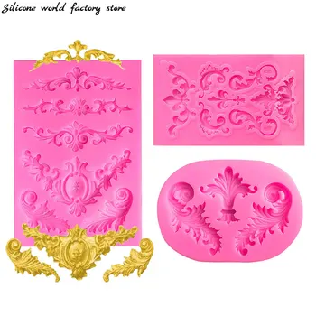 Retro Relief Silicone Mold 1